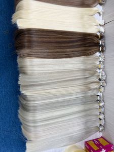 ผมต่อแบบ100% ธรรมชาติของมนุษย์ทำจากใยดิบผมเรมี่แท้แบบไล่ระดับ - Product Image 3