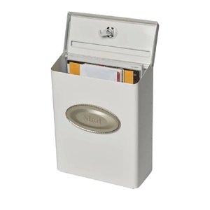 Boîte aux lettres murale en acier galvanisé, meilleur prix, OEM ODM, design moderne et luxueux, serrure Tediton, durable, intelligente, en métal, pour l'extérieur, pour la maison - Product Image 4
