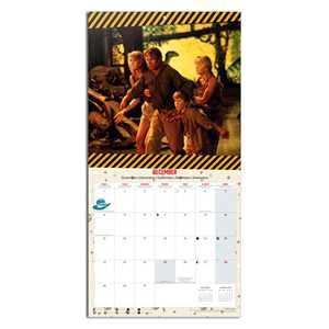 Calendario Impreso de Jurassic Park 2025 - Product Image 3