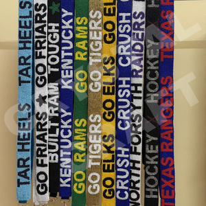 Go Elks Sangles de sac à perles de rocaille en or blanc personnalisées Accessoires de sangle de sac à main à la mode pour sacs - Product Image 1