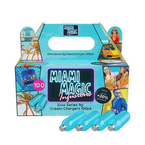 Quantité en vrac qualité supérieure prix de gros Miami Magic chargeur de crème fouettée boîte de 9g paquet de 100 pour les acheteurs authentiques - Product Image 1