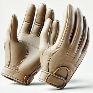Guantes de bateo de softbol de cuero genuino para jóvenes adultos protección de muñeca guantes de bateo de béisbol colección de ropa deportiva personalizada - Product Image 6