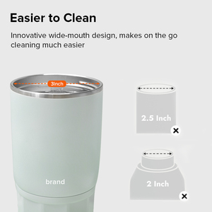 Chauffe-biberon électrique portable USB sans fil avec fonction de préréglage, motif imprimé, rechargeable, idéal pour les voyages - Product Image 5