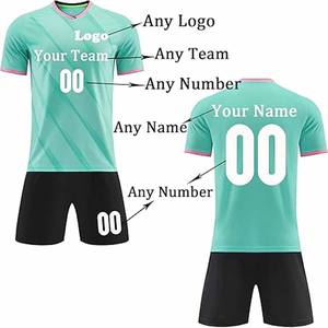 2025 Maillot de football Maillot de football avec logo Uniformes de football par sublimation Prix raisonnable Logo personnalisé et conception Service OEM - Product Image 6