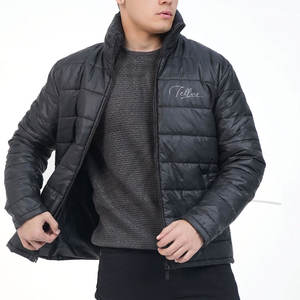 OEM Service Professional Design Canvas Street Style/Formal Men Puffer Jacket Winter Fall Zipper at Low Rate - Product Image 6