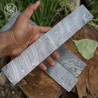 Billettes plates en acier Damas faites à la main personnalisées pour la fabrication de couteaux VG10 Feuille de billette Damas