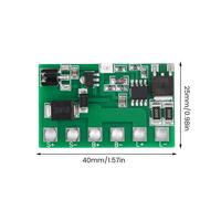 With Remote Control Long Light Timer 6.4V7.4V11.1V12V Solar Street Light Circuit Board Solar Light Driver Control Board