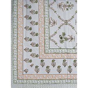 Juego de Sábanas Blancas Florales de 180 Hilos, 100% Algodón, para Cama Individual, 1 Funda de Almohada, Uso Doméstico, Técnica de Costura Disponible, Juegos de 6, 3 y 4 Piezas (BSB1109) - Product Image 4