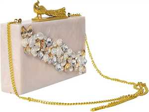 Bolso de mano de Venta caliente para mujer, bolso de mano plisado, bolso de noche para fiesta de Boda nupcial - Product Image 3