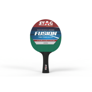 Raquette de tennis de table Stag Iconic Fusion Series, professionnelle, durable, écologique, 13 couches, bois, caoutchouc, picots, fibre de carbone - Product Image 2