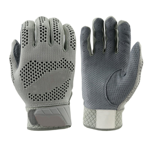 ถุงมือเบสบอลหนังแพะถุงมือตีโลโก้แบบมืออาชีพ - Product Image 1