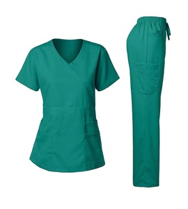 Uniformes de travail personnalisés en sergé de polyester-coton de haute qualité pour femmes médecins - Tenues d'hôpital HS - Blouses médicales 2026 - Product Image 2