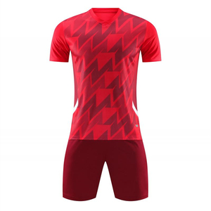 Hot Selling Unique Style Men's Soccer Uniform Custom Logo Digital Print Breathable <b>Windproof</b> 100% Polyester Excellent Wholesale - Product Image 5