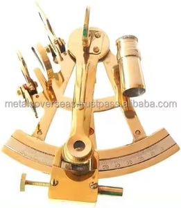 Sextante de Latón de Alta Calidad para Barco, Instrumento de Navegación Náutica Marina - Product Image 6