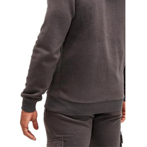 Vêtements de sport avec fermeture éclair logo personnalisé de haute qualité Survêtement avec fermeture éclair Ensembles de survêtement en polaire uni - Product Image 6