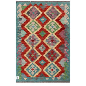Tapis Imaco Maimana Afghanistan Kilim 147 x 98 cm, tapis afghan traditionnel fait à la main - Product Image 1