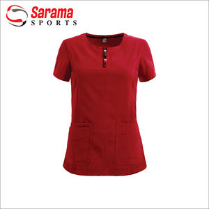 Gommage Facial personnalisé avec nom de marque, design spécial de Style féminin, blouses d'uniforme d'hôpital - Product Image 4