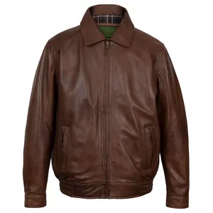 Jaket kulit asli modis untuk pria, jaket kulit generasi muda, jaket kulit desain modis baru, jaket gaya modern untuk pria dan pria