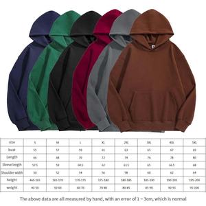 Sudadera térmica de algodón francés Terry bordado parche recortado Unisex lavado ácido Vintage apenado apliques sudaderas con capucha hombres - Product Image 5