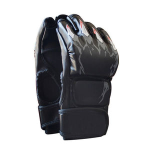 2025 nouveauté professionnel en cuir PU MMA demi-doigt gants de cyclisme conception étanche pour les athlètes et les matchs de compétition - Product Image 1