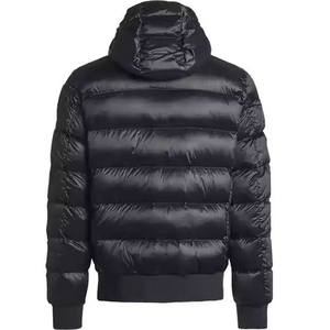 Chaqueta Acolchada de Diseño con Dos Bolsillos, Precio de Fábrica al por Mayor OEM, Ropa de Calle de Invierno, Diseño Liso, Chaquetas Acolchadas para Hombre de Talla Grande - Product Image 5