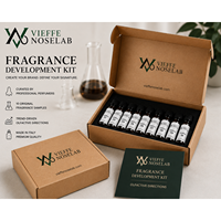 Kit de développement de parfums pour bougies, kit d'échantillons d'huiles parfumées, kit de développement de cires de luxe pour marque privée, Italie