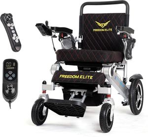 Silla de Ruedas Eléctrica Ligera Plegable con Motor sin Escobillas - Product Image 3