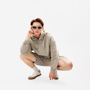 Custom Logo Acid Wash Vintage Cotton Jogger <b>Shorts</b> for <b>Men</b> High Quality Terry Sweat Pants Plain Gym Streetwear Solid Pattern - Product Image 3