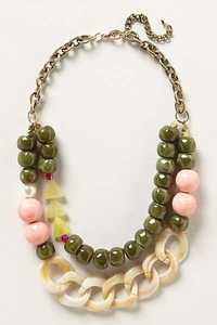 Collar de Cuentas de Resina Hecho a Mano para Mujer, Joyería de Moda Única y Moderna para Bodas, Accesorio de Regalo Perfecto, Gran Venta - Product Image 3