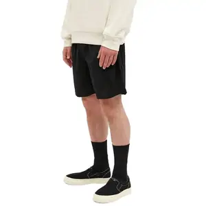 Großhandel bester Lieferant individueller Logodruck Herren Mesh Shorts / neuer Streetwear-Stil solide Farbe Herren Mesh Shorts