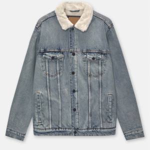 Nouvelle Veste d'Hiver en Jean 100% Coton Grande Taille pour Homme, Décontractée, Respirante, Imperméable, Écologique, Unie, Personnalisable, Type Veste de Pluie - Product Image 1