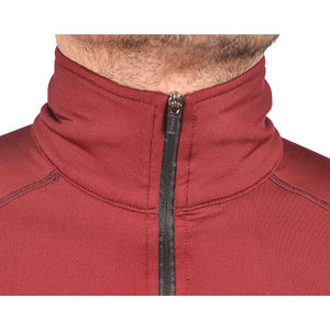 Haut de sport d'équitation pour hommes de haute qualité avec demi-fermeture à glissière et manches longues chemise de spectacle équestre utilisation en plein air fabricant indien - Product Image 4