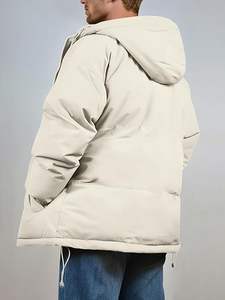 Veste polaire avec logo personnalisé OEM pour hommes 2025 Premium imperméable léger isolé vêtements d'extérieur d'hiver en vrac vente en gros de vestes de mode - Product Image 4