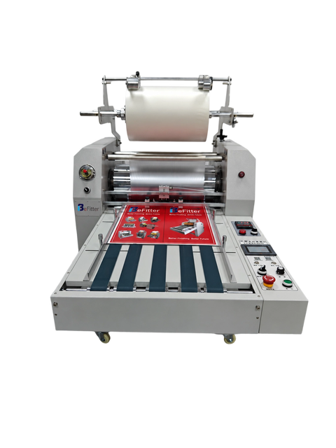 HP-520D Heavy Duty Industrial  PLC A2 A3  Semi Automatic Laminating Machine With Electric Hydraulic Pressure Control