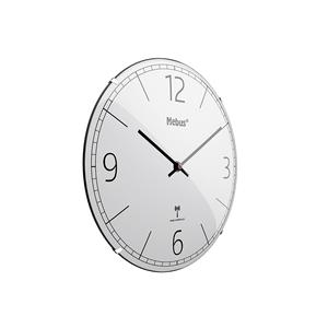 MEBUS Light Grey 30cm <b>Radio</b>-Controlled Wall <b>Clock</b> - Product Image 1