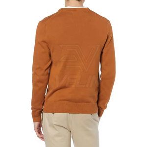 Sudadera de Cuello en V de Algodón Suave para Hombre, Ajuste Cómodo, Sudadera Moderna con Cuello en V para Hombre, Sudadera Elegante - Product Image 3