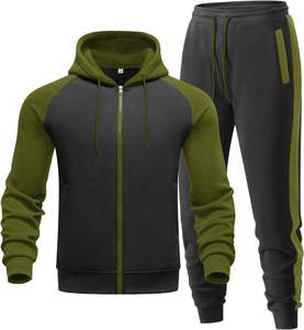 Sudadera con capucha transpirable Eco-Friendly Impreso Patrón sólido Invierno Peso pesado SWEATSUIT Técnica de diamantes de imitación Ligero - Product Image 1