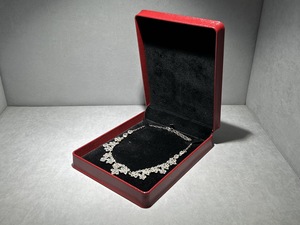 กล่องบรรจุภัณฑ์สำหรับเก็บสร้อยคอสร้อยคอสีแดง - Product Image 2