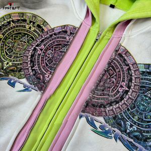 Novedad, Jersey de Alta Calidad Bordado 100% Algodón, Diseño Personalizado, Talla Grande, Color Sólido, Ropa de Invierno para Exteriores, Venta al por Mayor - Product Image 3