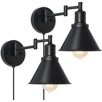 Appliques murales fantaisie en aluminium moderne de qualité supérieure, LED, couleur personnalisable, style industriel, lampes murales décoratives pour la maison