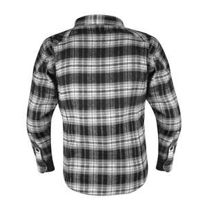 Customize High Quality Motorbike Flannel Plain Shirt Long Sleeve Men's Slim-Wear Shirt Used in Summer Made by France - Product Image 4