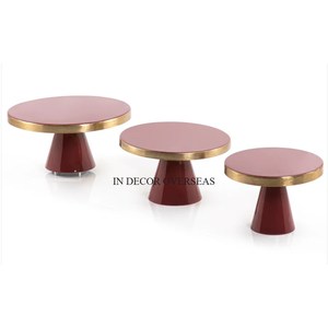 Bandeja de servicio de metal resistente de forma ovalada de diseñador único de color negro de aspecto elegante DE LA India a precio competitivo - Product Image 2