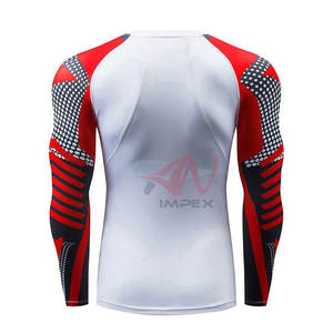 Camiseta Deportiva para Hombre, Estilo Deportivo, para Deportes Acuáticos, Gimnasio, Entrenamiento, Ajuste Elástico, Tejido Transpirable - Product Image 2