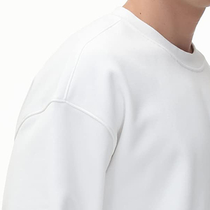 เสื้อฮู้ดผู้ชายทรงปกติ คอวี แขนยาว สีพื้น ผ้าถัก ปี 2025 สวมใส่สบาย ระบายอากาศได้ดี เป็นมิตรต่อสิ่งแวดล้อม เหมาะสำหรับฤดูหนาว - Product Image 4