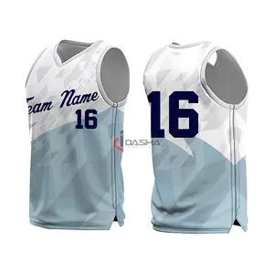 Wholesale Direct Factory Men's Basketball Jersey Top Quality Fashion Sleeveless Sportswear Custom Design Basketball uniform