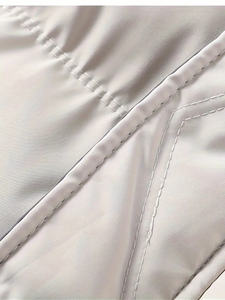 Meilleures ventes de doudoune d'hiver pour hommes, veste en cuir personnalisée, avec décoration en fourrure, service OEM - Product Image 6