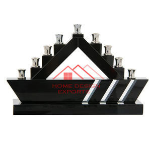 Home Hotel Decor Morden Luxury Design Wooden <b>Candle</b> Holder With Movable Arms Wooden Cadle Stand - Product Image 5