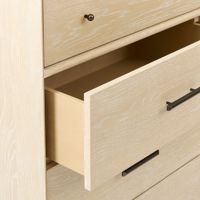 Commode du milieu du siècle avec 6 tiroirs meubles de chambre à coucher commode en bois pour hôtel maison appartement meubles de chambre à coucher