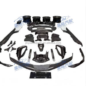 Nuevo Kit de Carrocería Modificado de Fibra de Carbono para Ferrari SF90XX con Alerón Trasero, Parachoques Delantero, Capó y Guardabarros - Negro Carbón - Product Image 5