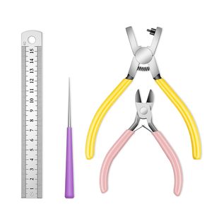 Pince à bec plat professionnelle avec poignée ergonomique, outil de précision en acier inoxydable pour la fabrication de bijoux, la fabrication de perles, l'enroulement de fil - Product Image 5